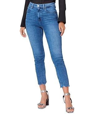 Paige Sarah Slim Crop Jeans In Skysong