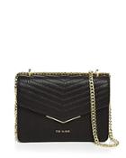 Ted Baker Bonitah Mini Quilted Leather Crossbody Envelope Bag