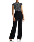 Tadashi Shoji Embellished Cap Sleeve Jumpsuit