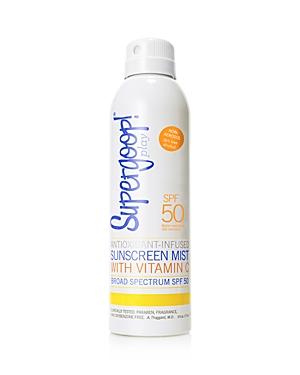 Supergoop! Antioxidant-infused Sunscreen Mist With Vitamin C Spf 50 6 Oz.