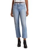 Hudson Holly High-rise Crop Flare Jeans In Colossal