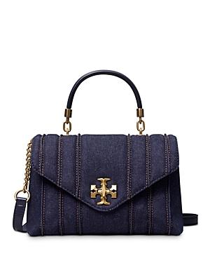 Tory Burch Kira Small Denim Satchel