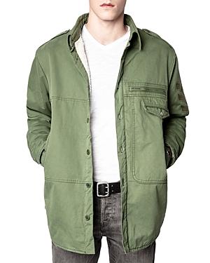 Zadig & Voltaire Khaki Cotton Jacket