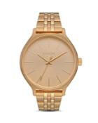 Nixon Clique Gold-tone Watch, 38mm