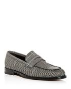 Paul Smith Men's Wolf Plaid Leather Penny Loafers