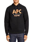 A.p.c. Benito Graphic Logo Hooded Sweatshirt