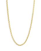 Roberto Coin 18k Yellow Gold Fine Gauge Square Link Chain Necklace, 34