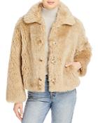 Yves Salomon Faux Fur Jacket