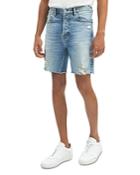 7 For All Mankind Cooper Vintage Relaxed Straight Fit Denim Shorts