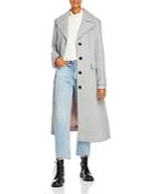 Kate Spade New York Belted Notch Collar Coat
