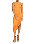 Veronica Beard Haylee Diagonal Hem Midi Dress
