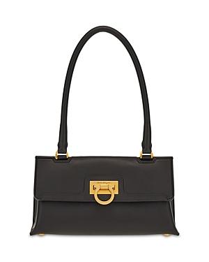 Salvatore Ferragamo Swing Small Leather Shoulder Bag