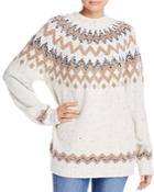 French Connection Leena Fair Isle Knits Sweater