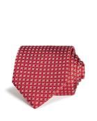 Eton Petal Grid Silk Classic Tie