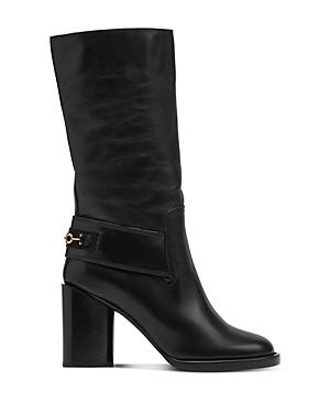 Salvatore Ferragamo Alan Mid Calf Boots