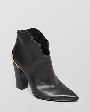 Sigerson Morrison Pointed Toe Booties - Vesta High Heel