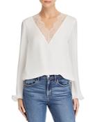 Cami Nyc Leandra Lace-trimmed Blouse