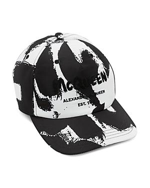 Alexander Mcqueen Graffiti Print Hat