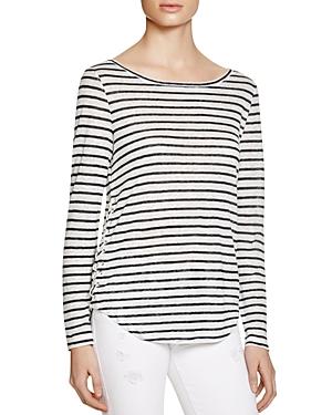 Generation Love Cole Lace-up Stripe Tee