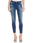 Mavi Adriana Ankle Jeans In Forest Indigo Tribeca