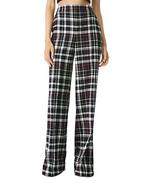 Alice+olivia Dylan High Waist Wide Leg Pants