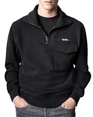 Zadig & Voltaire Quarter Zip Sweatshirt