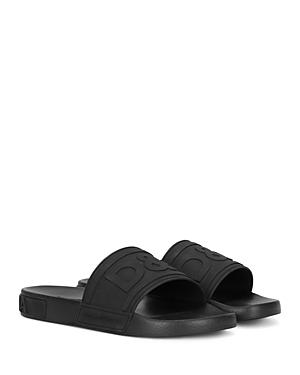 Dolce & Gabbana Men's Saint Barth Slip On Pool Sandals