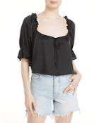 Wayf Misti Puff Sleeve Top