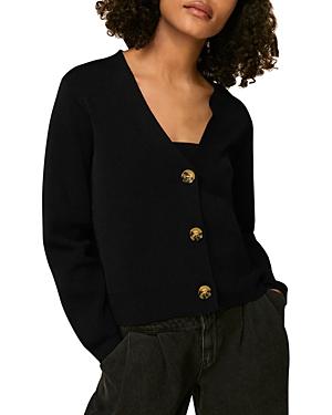 Whistles Lacey Knit Cardigan