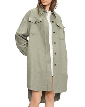 Ted Baker Long Oversized Shirt Jacket