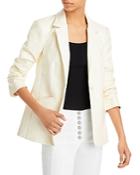Cinq A Sept Kylie Faux Croc Blazer