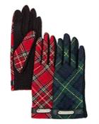 Lauren Ralph Lauren Tartan Tech Gloves