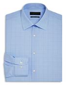 The Men's Store At Bloomingdale's Blue Glen Plaid Regular Fit Dress Shirt - 100% Exclusive