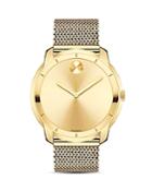 Movado Bold Museum Dial Watch With Mesh Link Bracelet, 44mm