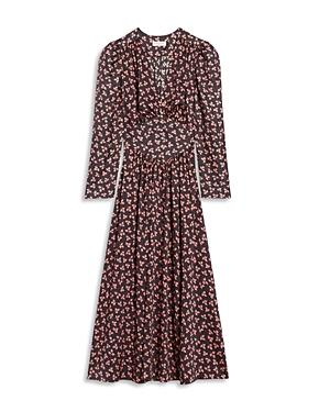 Sandro Billie Printed Dress