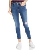 Rag & Bone/jean Cate Distressed Ankle Skinny Jeans In Marion