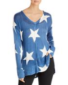 Elan Star Print Sweater