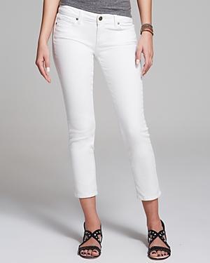 Paige Denim Jeans - Kylie Crop In Optic White