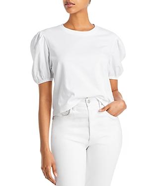 French Connection Organic Cotton Puff Sleeve Tee
