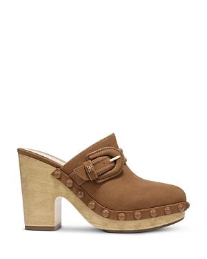Sam Edelman Women's Nyla Studded Buckled Clogs