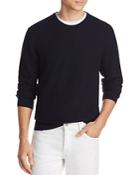 The Men's Store At Bloomingdale's Tipped Textured Crewneck Sweater - 100% Exclusive