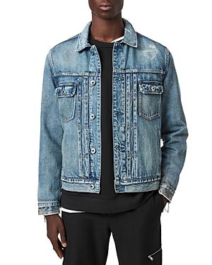 Allsaints Dunmore Cotton Denim Trucker Jacket