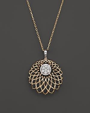 Diamond Pendant Necklace In 14k Yellow Gold, .20 Ct. T.w. - 100% Exclusive