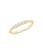 Bloomingdale's Diamond Stacking Band In 14k Yellow Gold, 0.33 Ct. T.w. - 100% Exclusive