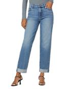 Joe's Jeans The Nikki Petite Cuffed Straight Jeans In Carnaby