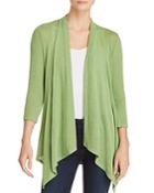 Status By Chenault Waterfall Open-front Cardigan
