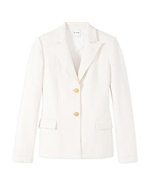 St. John Knits Ottoman Windowpane Jacket