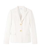 St. John Knits Ottoman Windowpane Jacket