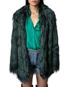Zadig & Voltaire Fridas Faux Fur Coat