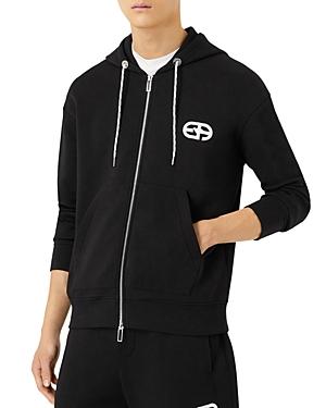 Emporio Armani Zip Front Hoodie